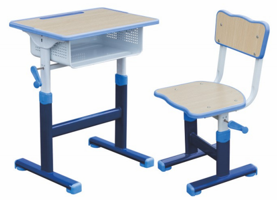 鋼木課桌椅