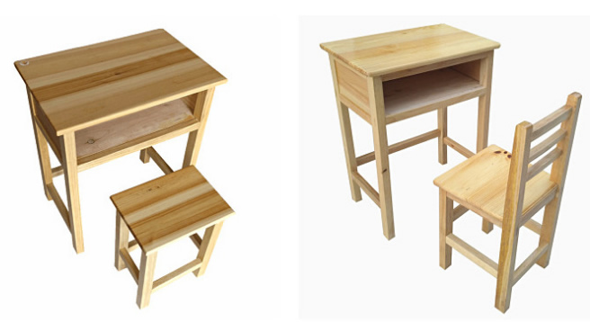 實木課桌椅